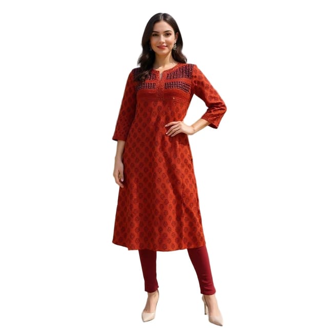 K48 COTT HBLK BAGH-Y MA&BL R/S 3/4ST