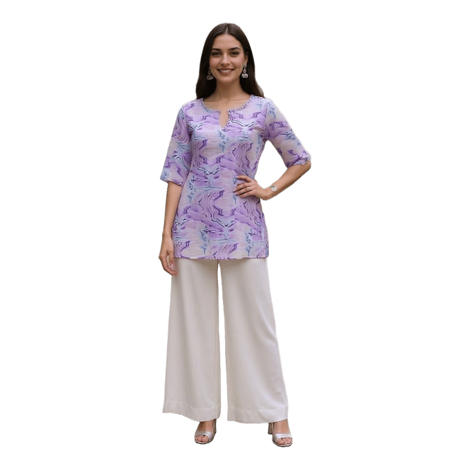 K32 CHIFF WAVE LILAC E RS 3/4 FL