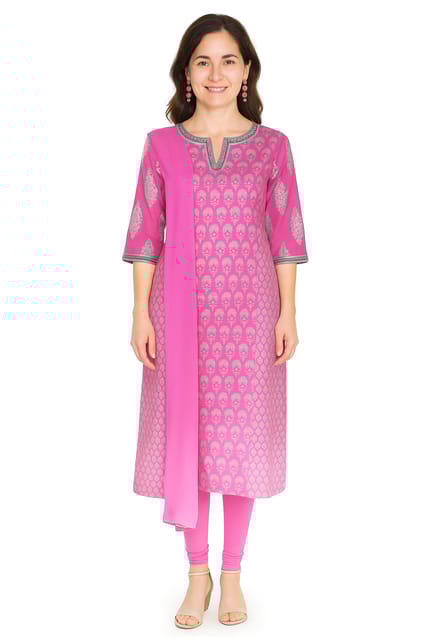 K48 COTT CHAMKI1 K-PINK RS 3/4 W/ST LGY
