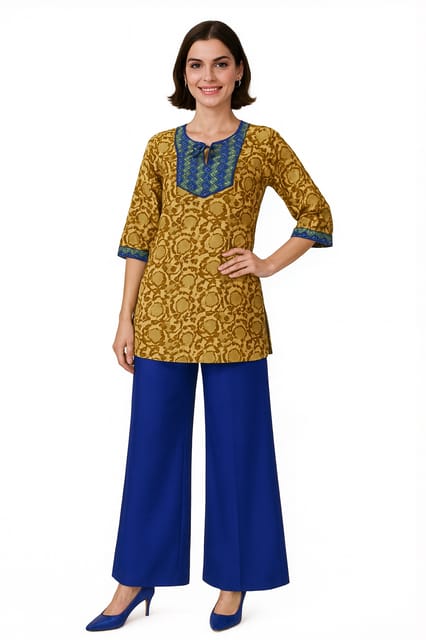 K32 COTT HBLK LEAF GREEN RSK 3/4 FL