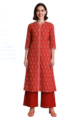 K48 COTT ACHK FLO CO STRIPE CS ST 3/4