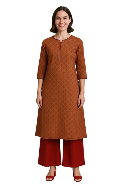 K45 COTT HBLK RUST&RED RS 3/4 ST