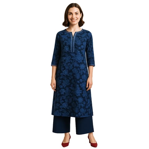 K48 COTT FLO TGI BU&BL RS 3/4 ST