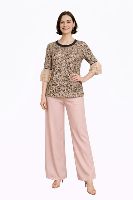 K28 RAY ANIMAL BLUSH PI RN FRILL W/BG