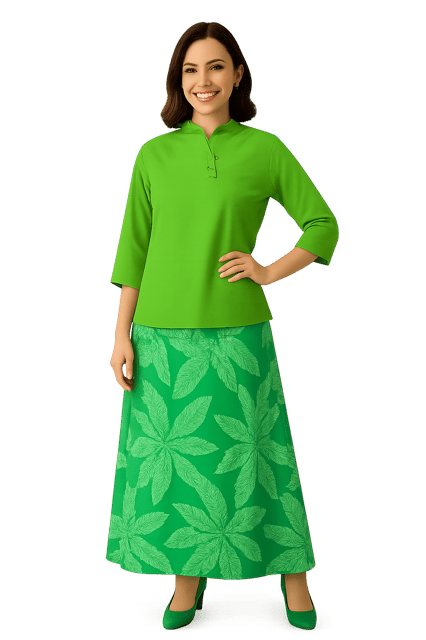 SK38 DIVA RAY LEAF GRN