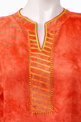 K42-40 RAY TIE&DYE GOTA CORAL CSD-2 3/4ST