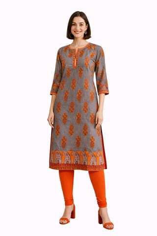 K48 COTT HBLK GHOOMAR GRY2 RS 3/4 ST W/LGY (W/E)