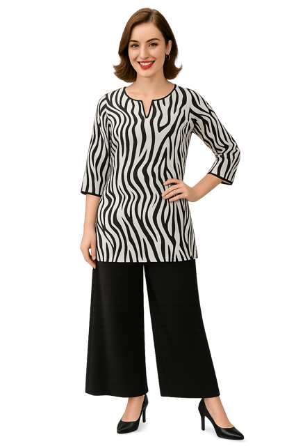 K32 MICRO ANIMAL BL&WH RS 3/4ST