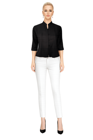 CIGARETTE PANT WHITE -1