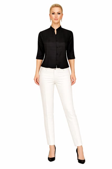 CIGARETTE PANT WHITE -2