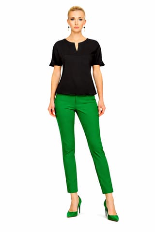 CIGARETTE PANT EMERALD GREEN