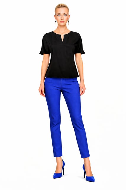 CIGARETTE PANT ROYAL BLUE