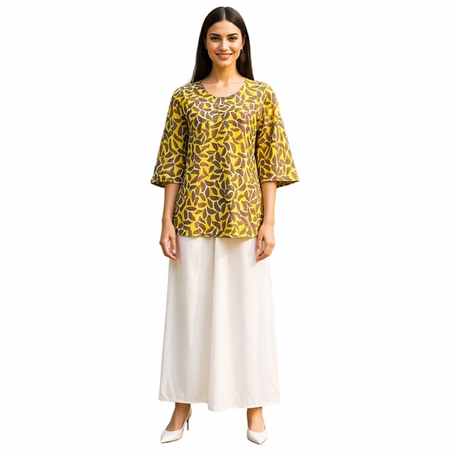 K32 COTT VOILE MELON LEM&P U RAGLAN