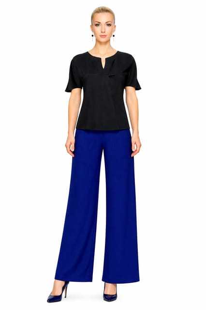 PALAZZO RAY NAVY BLUE ST