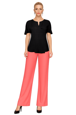 PALAZZO RAY DARK CORAL ST