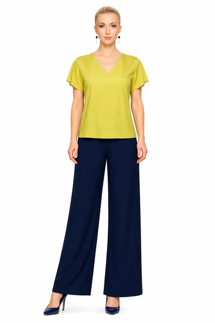 PALAZZO RAY NAVY BLUE ST