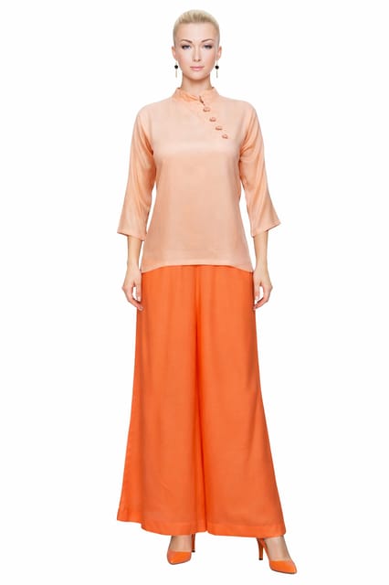 PALAZZO RAY ORANGE FLARE