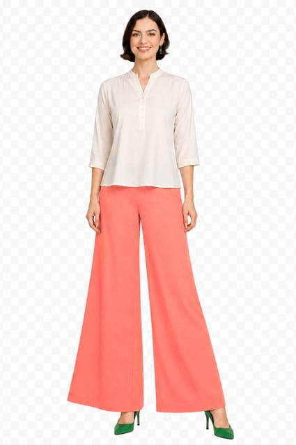 PALAZZO RAY LIGHT ORANGE FLARE