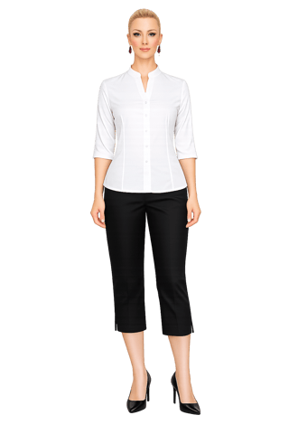 CAPRI PANT BLACK - I