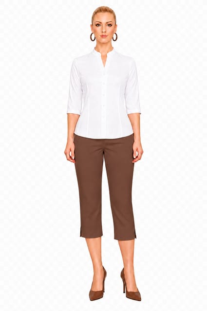 CAPRI PANT CHOCO-BROWN