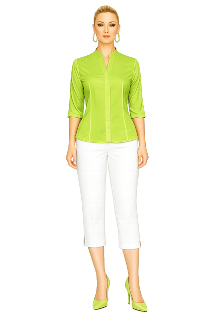 CAPRI PANT WHITE - II