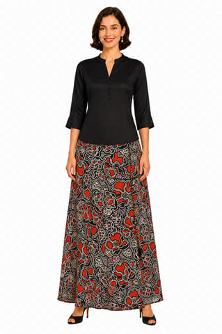 SK38 DIVA CREPE YOKE TESU BR BL&OR 97