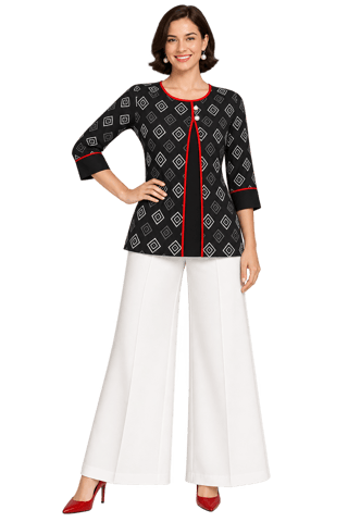 K28 COTT HBLK JADE TRIBAL (B) DIA BL&WH RN
