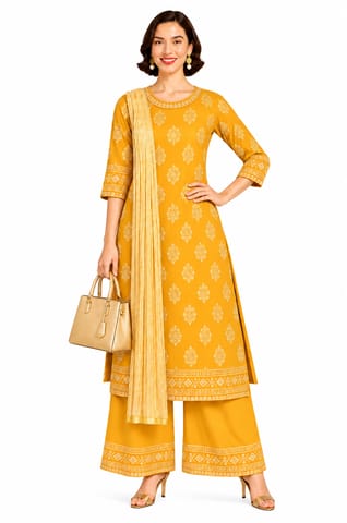 K48 RAY FAB FOIL MUST YELLOW RN W PZ&ST SET PK12